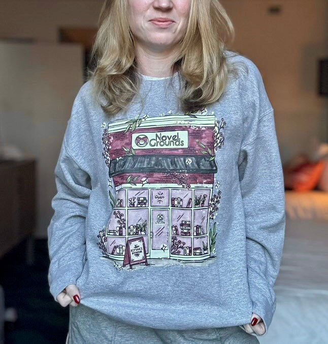 Novel Grounds Storefront Doodle Unisex Sweatshirt