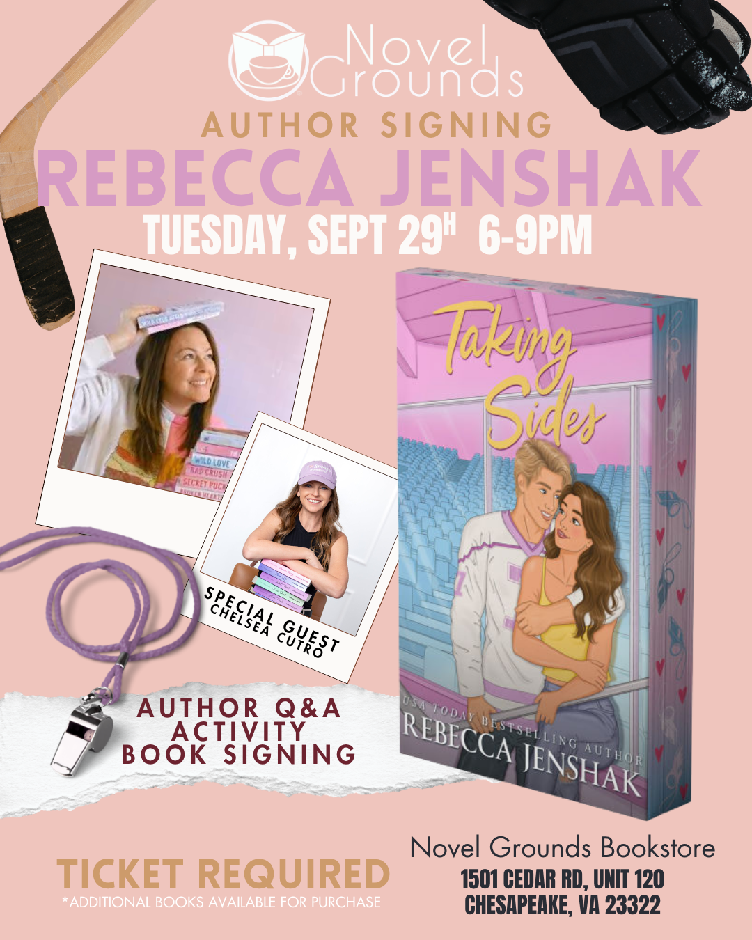 Author Signing: Rebecca Jenshak &amp; Chelsea Curto - 9/29