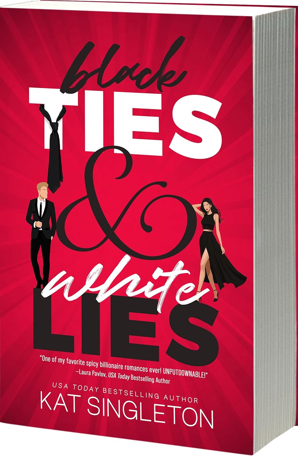 SIGNED- Black Ties &amp; White Lies (bookplate)