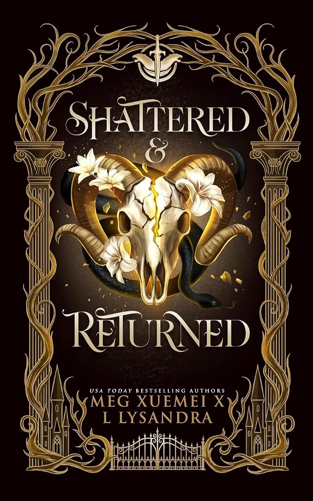 Shattered & Returned: A Hades & Persephone Dark Academia Retelling (Reaper Academy) cover image
