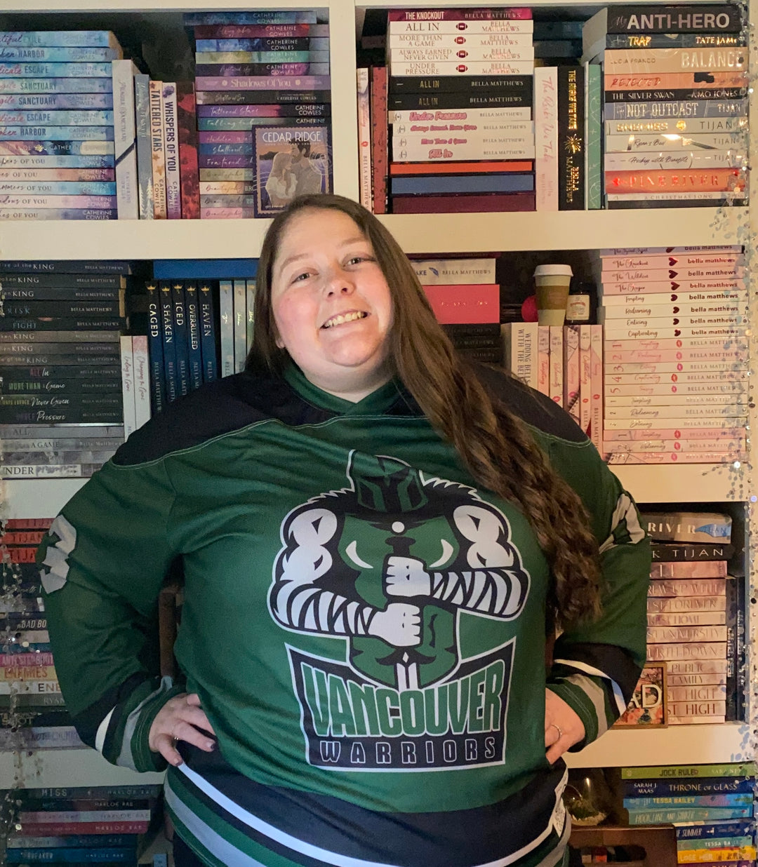 Vancouver Warriors Recycled Hockey Fan Jersey