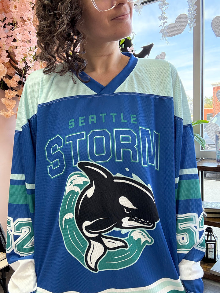 Seattle Storm Recycled Hockey Fan Jersey