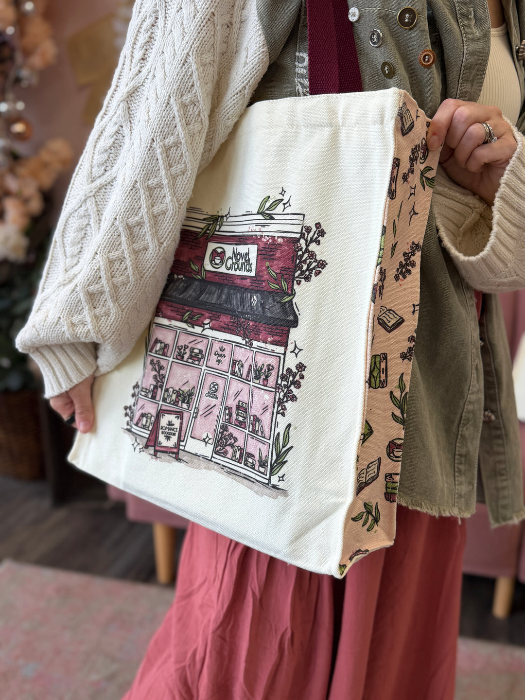 Novel Grounds Store Tote