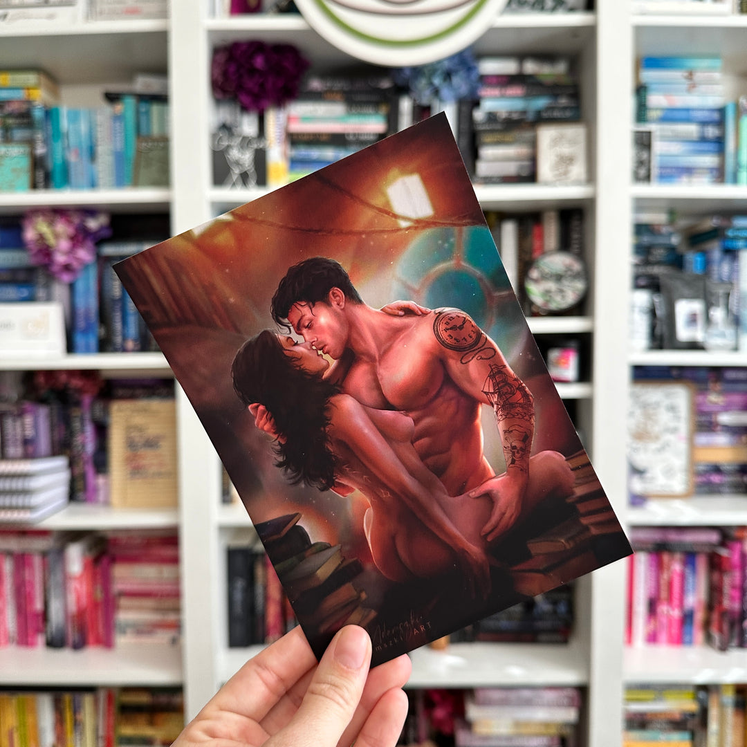 NSFW Vane and Winnie Library Art Print