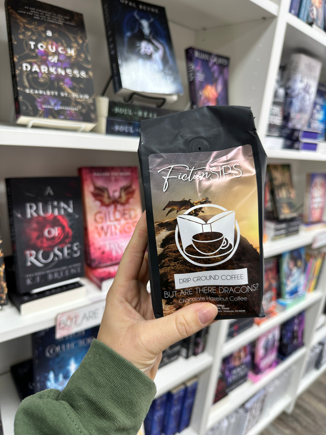 Fiction Sips Dragons Coffee 12oz