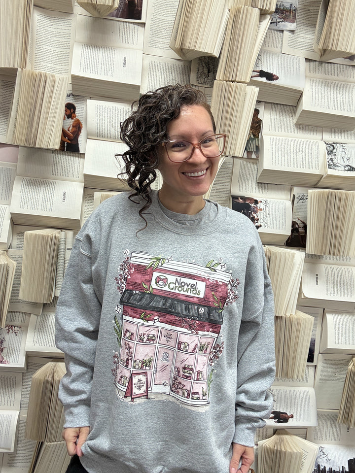 Novel Grounds Storefront Doodle Unisex Sweatshirt