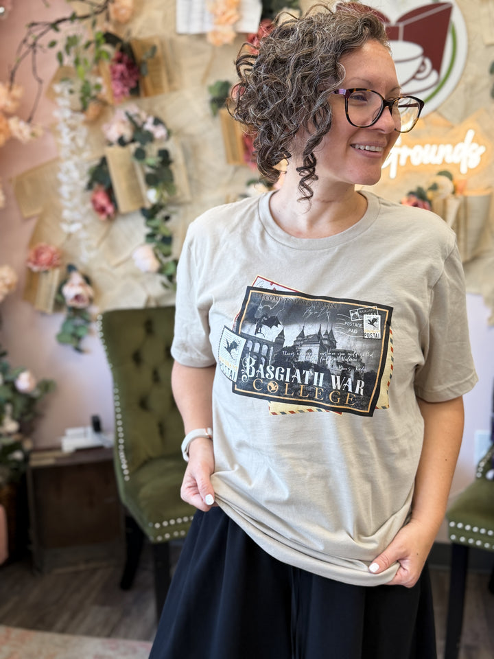 Basgiath Fourth Wing Postcard Unisex T-Shirt