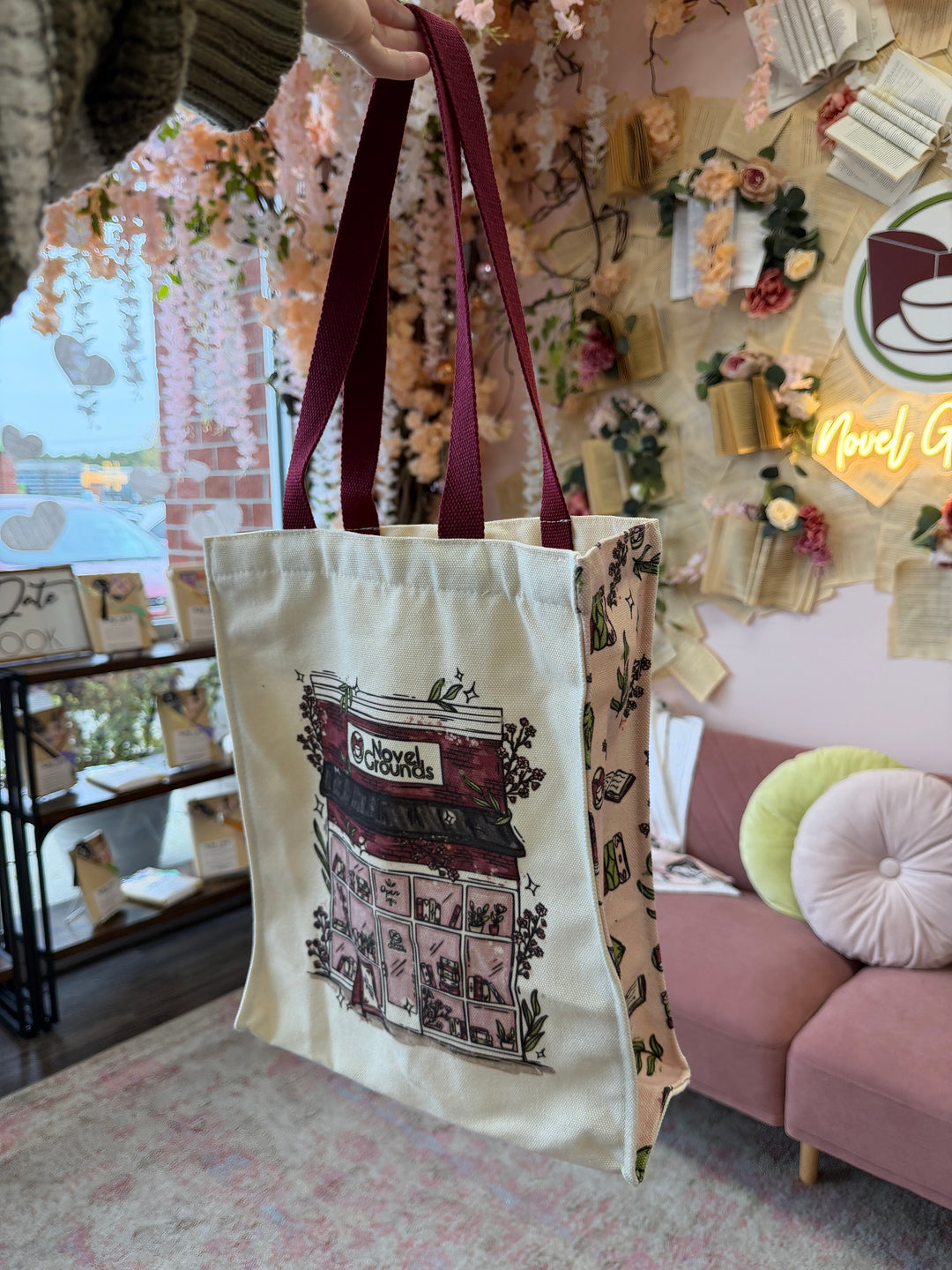 Novel Grounds Store Tote