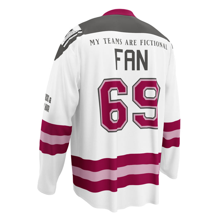 Sports Romance Reader Recycled Hockey Fan Jersey