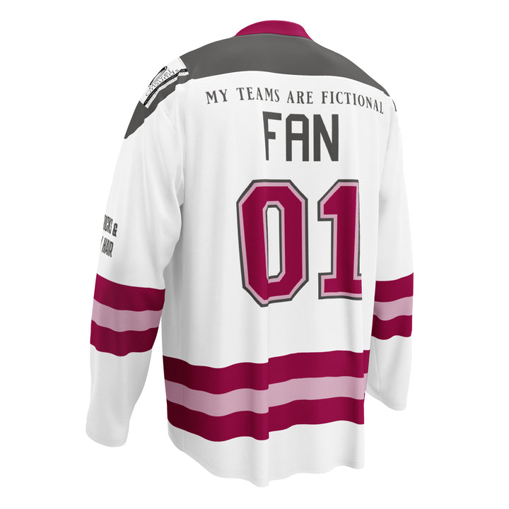 Sports Romance Reader Recycled Hockey Fan Jersey