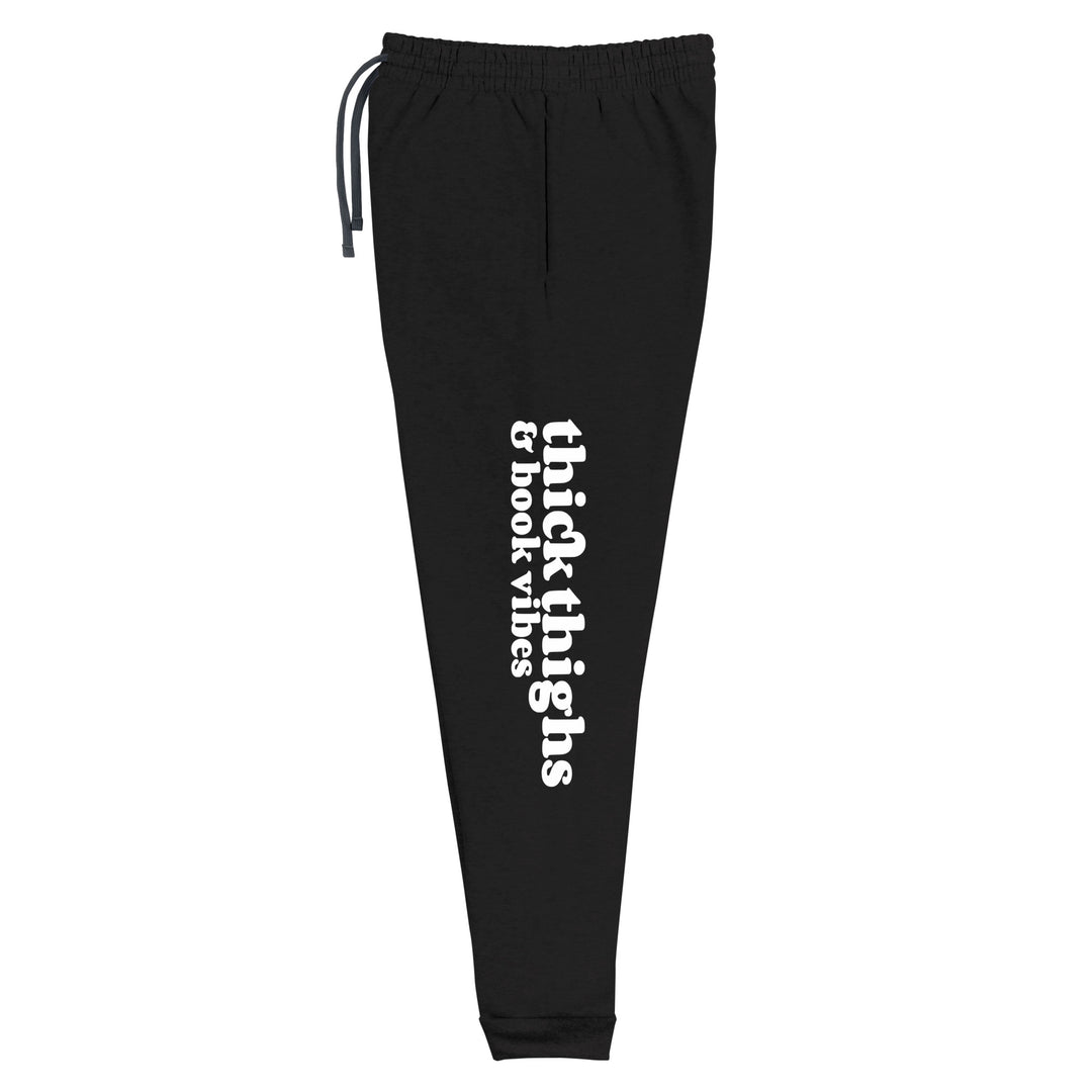 Thick Thighs and Book Vibes Unisex Joggers