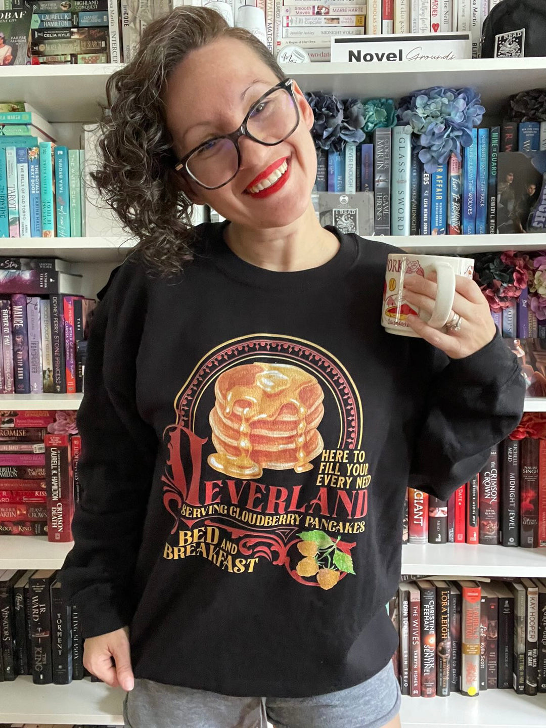 Nikki St. Crowe- Neverland B&amp;B Unisex Sweatshirt - Novel Grounds