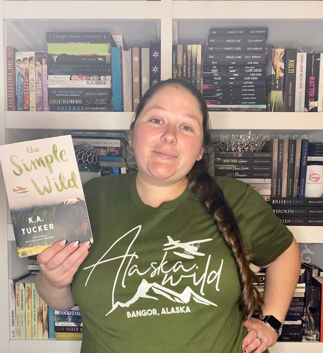 KA Tucker - Alaska Wild Design Unisex t-shirt - Novel Grounds