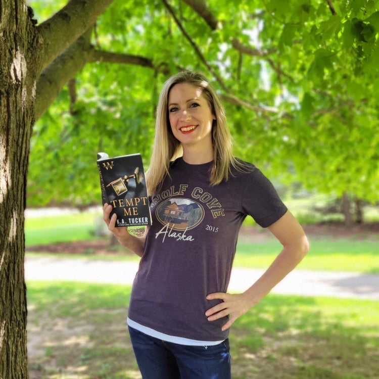 KA Tucker - Wolf Cove Unisex t-shirt - Novel Grounds