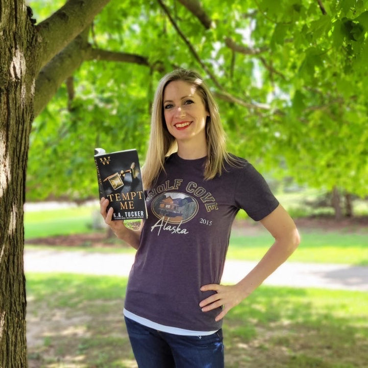 KA Tucker - Wolf Cove Unisex t-shirt - Novel Grounds