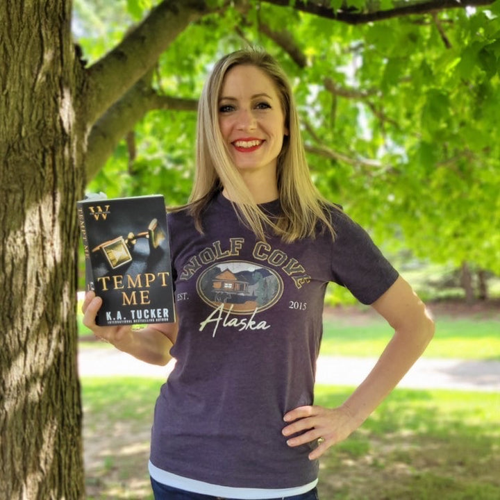 KA Tucker - Wolf Cove Unisex t-shirt - Novel Grounds