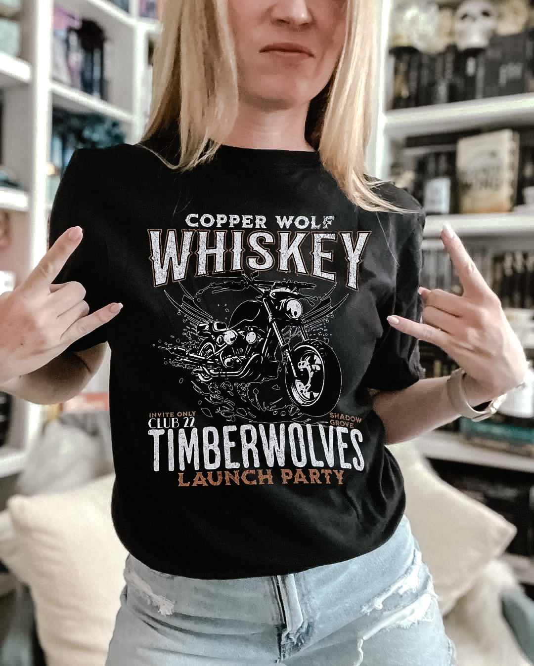 Whiskey Launch Design Unisex T-Shirt